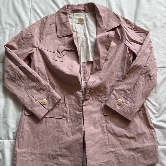 Crewcuts Other - J. Crew Crewcuts Kid’s Lightweight Pink Trench Coat